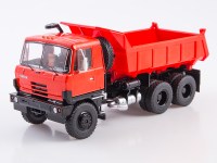Масштабная модель 1:43 Полноприводный строительный самосвал 6х6 Татра 815S1, Tatra 815S1, красный, Start Scale Models (SSM)