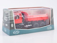 Масштабная модель 1:43 Полноприводный строительный самосвал 6х6 Татра 815S1, Tatra 815S1, красный, Start Scale Models (SSM)