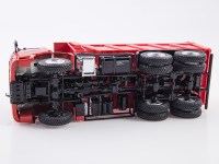 Масштабная модель 1:43 Трехосный полноприводный самосвал 6х6 КАМАЗ-65802-87 S5 (K4140), красный, Start Scale Models (SSM)