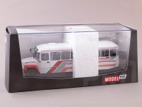 Масштабная модель 1:43 Опытный удлиненный автобус Курганский-39769 (ModelPro)