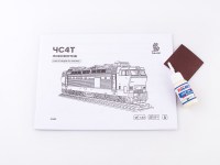 Сборная деревянная модель 1:43 Советский локомотив ЧС4т (Baumi)