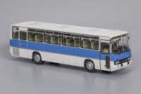 Коллекционная масштабная модель 1:43 автобус Икарус 256.51, образца 1985 г., бело-синий (Classicbus)