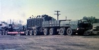 Комплект для самостоятельной сборки 1:43 Прицеп-тяжеловоз МАЗ-5530 (Мастерская КЛЕН)