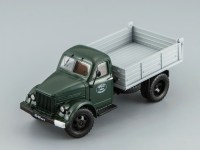 Масштабная модель 1:43 Самосвал Горький САЗ 93Б хаки, серый (DiP Models)