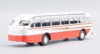 Масштабная модель 1:43 Опытный междугородний автобус ЛАЗ-699А с журналом №62 (Наши Автобусы. Modimio)