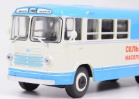 Масштабная модель 1:43 Автобус ЗиЛ-158В Перевозка сельхозгрузов населения с журналом №6 (Наши Автобусы. Спецвыпуск. Modimio)