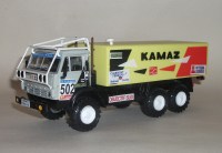 Коллекционная масштабная модель 1:43 Спортивный  грузовик 6х6 Камский-4310, бортовой номер 502 (Элекон)