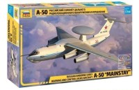 Сборная модель 1:144 Российский самолет дальнего радиолокационного обнаружения и управления А-50 (Звезда)