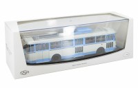 Масштабная модель 1:43 Чехословацкий трехдверный троллейбус Шкода 9Tr, Skoda 9Tr, Start Scale Models (SSM)