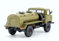 Масштабная модель 1:43 Автоцистерна В1-АТА-1,8 на шасси 4х4 Горький-66 с журналом №106 (Легендарные грузовики СССР)