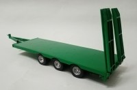 Сборная модель 1:43 Трехосный низкорамный прицеп-тандем (платформа) Hartung-8330, Гартунг-8330 (Клен)
