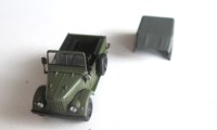 Коллекционная масштабная модель 1:87 Легковой автомобиль Горький 69 хаки (Herpa)