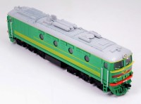 Масштабная модель 1:87 Советский тепловоз ТЭП10 "Стрела" с журналом №5 (Наши Поезда. Modimio)