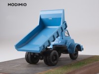 Масштабная модель 1:43 Советский опытный самосвал 4х2 МАЗ-510, с журналом №36 (Легендарные грузовики СССР)