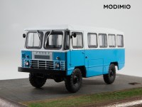 Коллекционная масштабная модель 1:43 Автобус повышенной проходимости АПП-66 с журналом №17 (Наши Автобусы. Modimio)