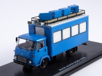 Масштабная модель 1:43 Чехословацкий фургон 4х2 AVIA A31N ZOS-1010, звукоусилительная установка, синий, Start Scale Models (SSM)