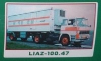 Коллекционная масштабная модель 1:43 Седельный тягач 4х2 LIAZ-100.47 (Автоистория (АИСТ)