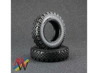 Покрышка ИЯВ-12Б, размерность 12,00-20 для масштабных моделей 1:43 КраЗ-250, МАЗ-200, МАЗ-500, МАЗ-6422 и других (Маэстро Моделс)