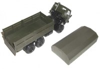 Коллекционная модель КамАЗ-4310 с тентом