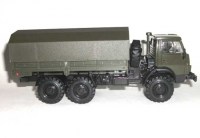 Коллекционная модель КамАЗ-4310 с тентом
