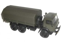 Коллекционная модель КамАЗ-4310 с тентом