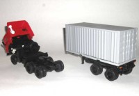 Коллекционная модель КамАЗ-5410 с полуприцепом-контейнеровозом К-9385
