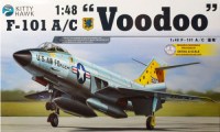 KH 80115 Сборная масштабная модель 1:48 Самолет F-101 Voodoo (Kitty Hawk)