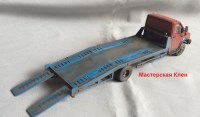 Комплект для сборки: металлическая рама 1:43 для "Ломаного" эвакуатора ГорькийОН Некст 4х2 (Клен)