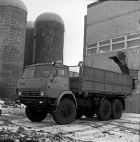 Сборная модель 1:43 Кузов сельскохозяйственного самосвала -55102, -55105, -4510, -45143 с сетчатыми бортами для шасси -5320, -4310 из Челнов (Клен)