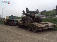 Комплект для сборки: металлический прицеп-тяжеловоз 1:43 ЧМЗАП-5208 (Мастерская)