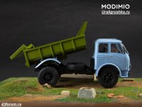 Коллекционная масштабная модель 1:43 Самосвал 4х2 МАЗ-503Б с журналом №18 (Легендарные грузовики СССР)