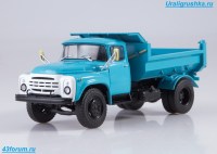 Коллекционная масштабная модель 1:43 Самосвал 4х2 ЗиЛ-ММЗ-4505 с журналом №24 (Легендарные грузовики СССР)