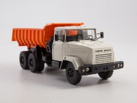 Масштабная модель 1:43 Советский самосвал 6х4 КрАЗ-6510, с журналом №50 (Легендарные грузовики СССР)