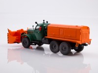 Масштабная модель 1:43 Шнековый снегоуборщик Д-470 (ЗиЛ-157Е), с журналом №51 (Легендарные грузовики СССР)