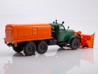 Масштабная модель 1:43 Шнековый снегоуборщик Д-470 (ЗиЛ-157Е), с журналом №51 (Легендарные грузовики СССР)