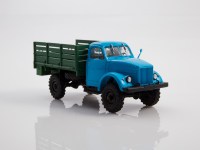 Масштабная модель 1:43 Советский вездеход 4х4 ГАЗ-63, с журналом №52 (Легендарные грузовики СССР)