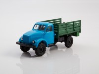 Масштабная модель 1:43 Советский вездеход 4х4 ГАЗ-63, с журналом №52 (Легендарные грузовики СССР)