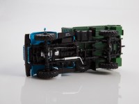 Масштабная модель 1:43 Советский вездеход 4х4 ГАЗ-63, с журналом №52 (Легендарные грузовики СССР)
