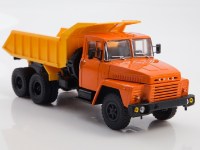 Масштабная модель 1:43 Опытный самосвал 6х4 КрАЗ-251Б, с журналом №58 (Легендарные грузовики СССР)