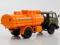 Масштабная модель 1:43 Автоцистерна АЦ-8-500А на шасси МАЗ-500А, с журналом №60 (Легендарные грузовики СССР)