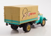 Масштабная модель 1:43 Автофургон АФ-51 "Сметана" на шасси Горький 51А, с журналом №65 (Легендарные грузовики СССР)