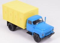 Масштабная модель 1:43 Автофургон ГЗСА-3704 на шасси Горький-52, с журналом №68 (Легендарные грузовики СССР)