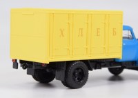 Масштабная модель 1:43 Автофургон ГЗСА-3704 на шасси Горький-52, с журналом №68 (Легендарные грузовики СССР)