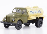 Масштабная модель 1:43 Автоцистерная АЦПТ-1,8 (51А) на шасси Горький-51А, с журналом №75 (Легендарные грузовики СССР)