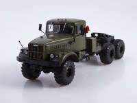 Масштабная модель 1:43 Советский седельный тягач 6х6 КрАЗ-255В, с журналом №79 (Легендарные грузовики СССР)