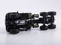 Масштабная модель 1:43 Советский седельный тягач 6х6 КрАЗ-255В, с журналом №79 (Легендарные грузовики СССР)