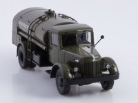 Масштабная модель 1:43 Топливозаправщик ТЗ-200 на шасси 4х2 МАЗ-200, с журналом №80 (Легендарные грузовики СССР)