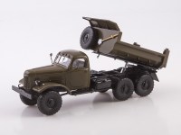 Масштабная модель 1:43 Полноприводный самосвал 6х6 ЗиЛ-ММЗ-4510 с журналом №104 (Легендарные грузовики СССР)