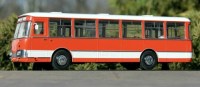 Коллекционная масштабная модель 1:43 Автобус ЛиАЗ-677 экспортный (ClassicBus)