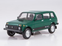 Масштабная модель 1:43 Легковой автомобиль "Нива" (Lada 4х4) ВАЗ-2131, зеленый (Lastochka)